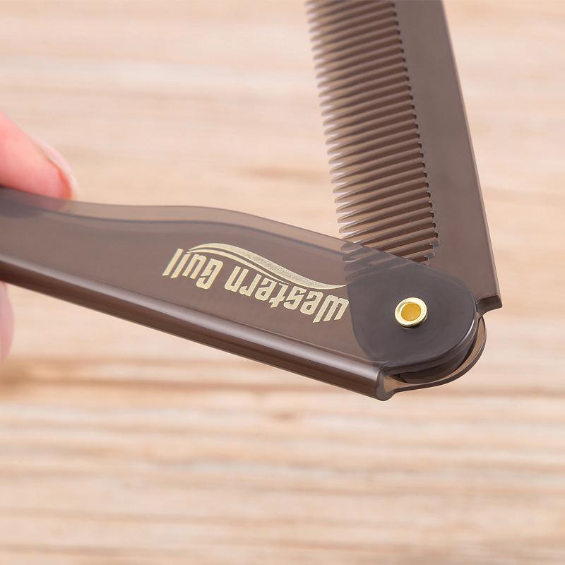Pocket Size Folding Comb for Men Oil Head Hair Styling Tool Compact and Handy for Outdoor Use