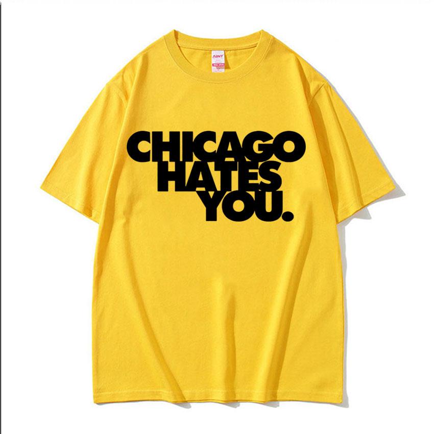 Rapper Chief Keef Chicago Hates You Same Style T Shirt Men Harajuku Hip Hop Vintage Tshirt Casual 100 Cotton Oversized Tshirts