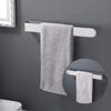 Self Adhesive Towel Holder Household Stick On The Wall Hand Towel Bar for Bathroom