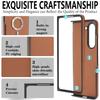 2-In-1 Two-fold Wallet Leather Phone Case for Samsung Galaxy Z Fold 7 ZFold 6 5 4 3 Wireless Charging Magnetic Card Holder Cover