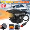 Electric Car Heater Air Cooler Fan 12V Portable 360 Degree Demister Defroster Heating Fan Dryer Windshield Defogging Accessroies