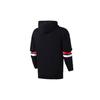 Collegiate Text Sweatshirts Men's Black Hooded Moderate Regular 10017352-A01