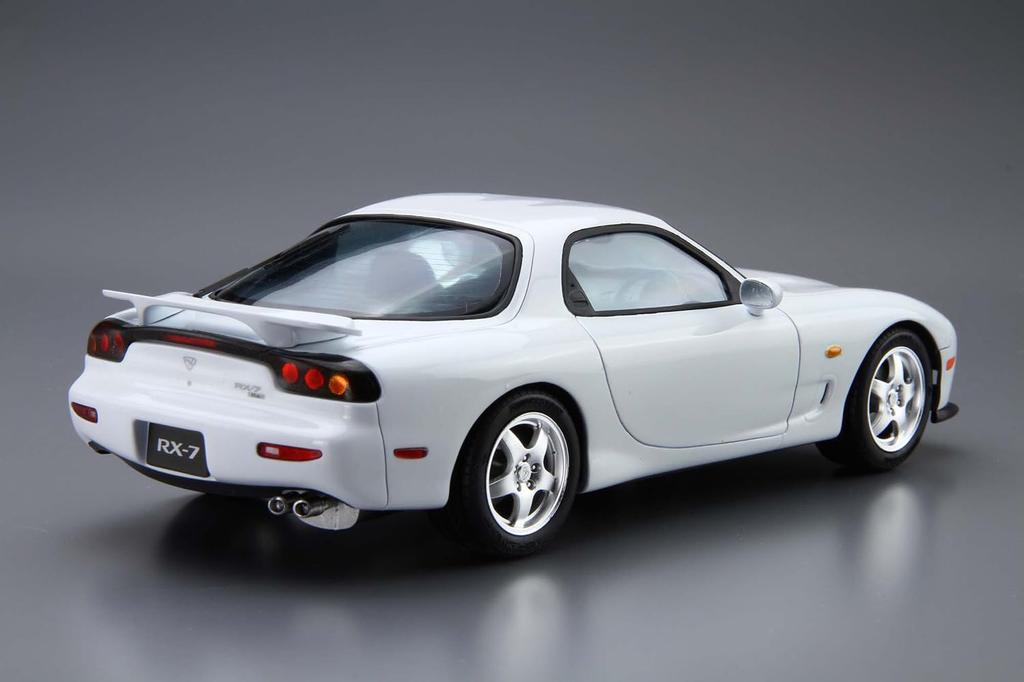 Aoshima Bunka Kyozai 1/24 The Model Car Series No.7 Mazda FD3S RX-7 '96 Plastic Model (Automobile)