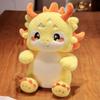 Kawaii Cartoon Zodiac Mascot Dragon Plush Toys Stuffed Animal Cute Lucky Dragon Plushie Doll Soft Pillow Kids Children Gift