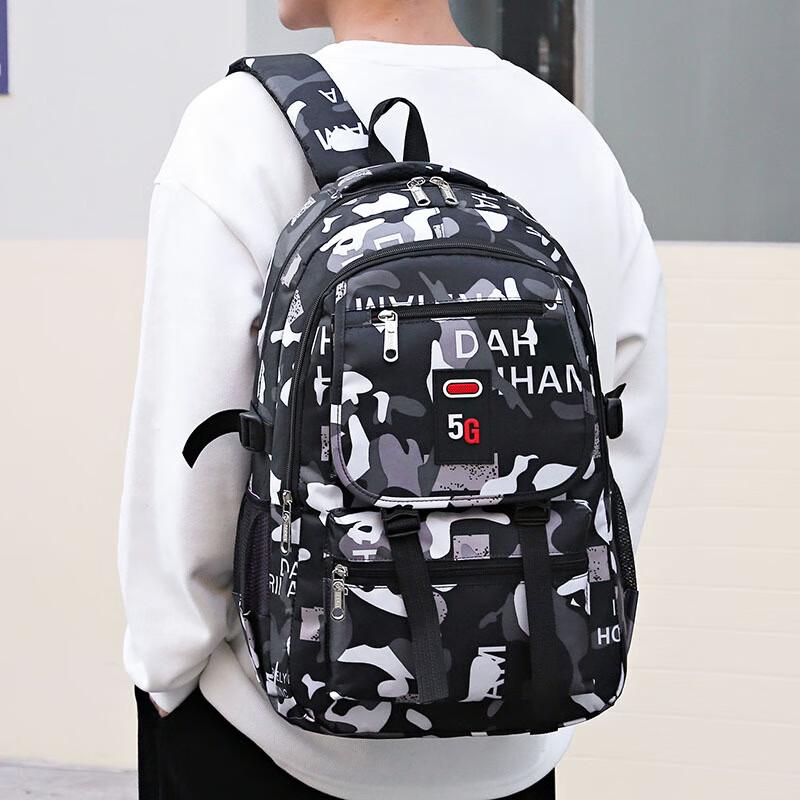 Li Shen Large Capacity Student Backpack