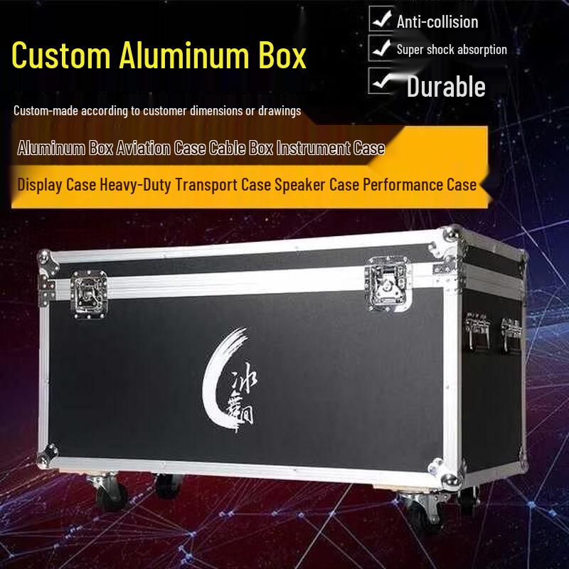 Aluminum Alloy Trolley Instrument Flight Case