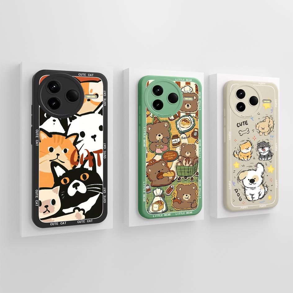 For Redmi K80 K30 K30i K30S K40 K40S K50 K60 K60E K70 K70E Pro Gaming Ultra Turbo 3 4 Case Pretty Flower Soft Silicone Shockproof Shell For Redmi Capa