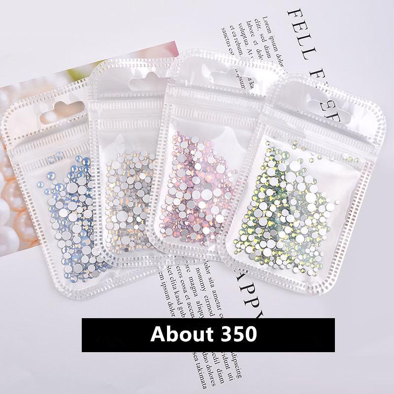 Nail Jewelry Flat Diamond Nail Diamond Glass Crystal Diamond Color Diamond Small Diamond Zircon Accessories