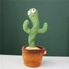 Jucărie de pluș Cactus Dansant - Multicolor - Pentru Copii - Bumbac PP - Dansează și Cântă