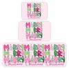 Christmas Kitchen Anti-slip Mat Carpet Flannel Door Mat Three-piece Set 45*120CM/50*80CM/40*60CM