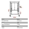 Stainless Steel Baking Pan Rack Trolley for Bread and Toast Drying