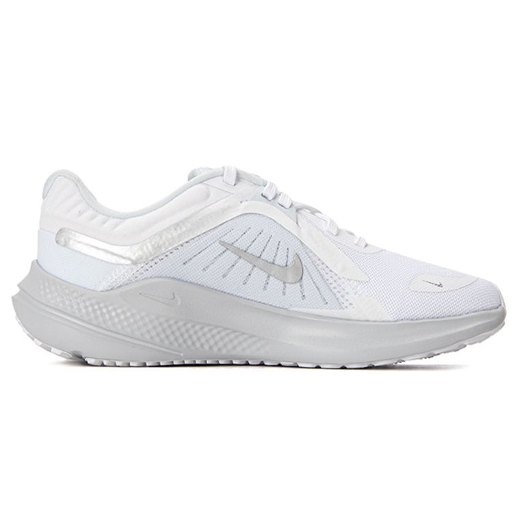 Nike Quest 5 White Metallic Silver Women Sneakers DD9291-100