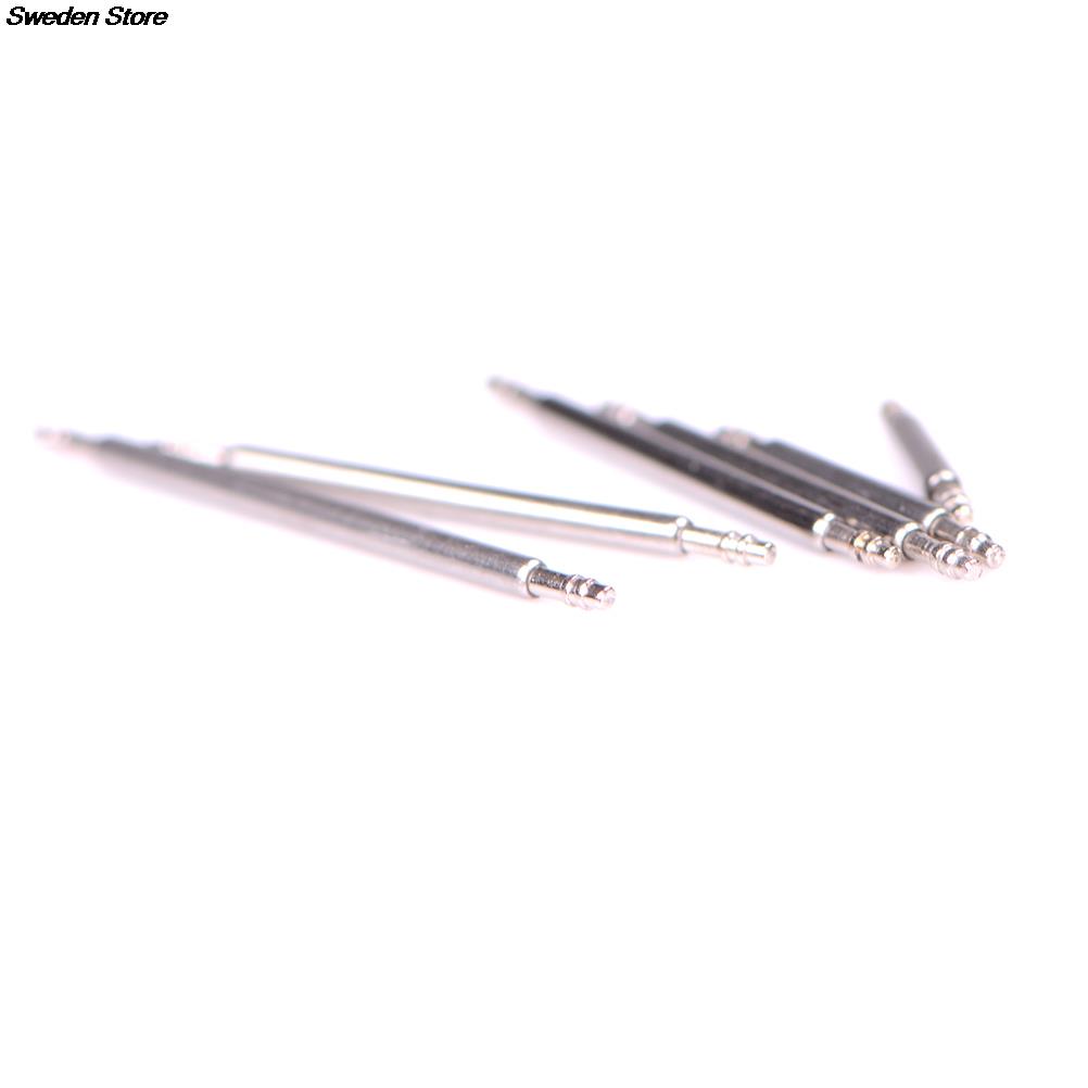 10Pcs/lot 8mm 12mm 16mm 18mm 20mm 22mm Stainless Steel Watch Band Spring Bars Strap Link Pins Repair Watchmaker Tools