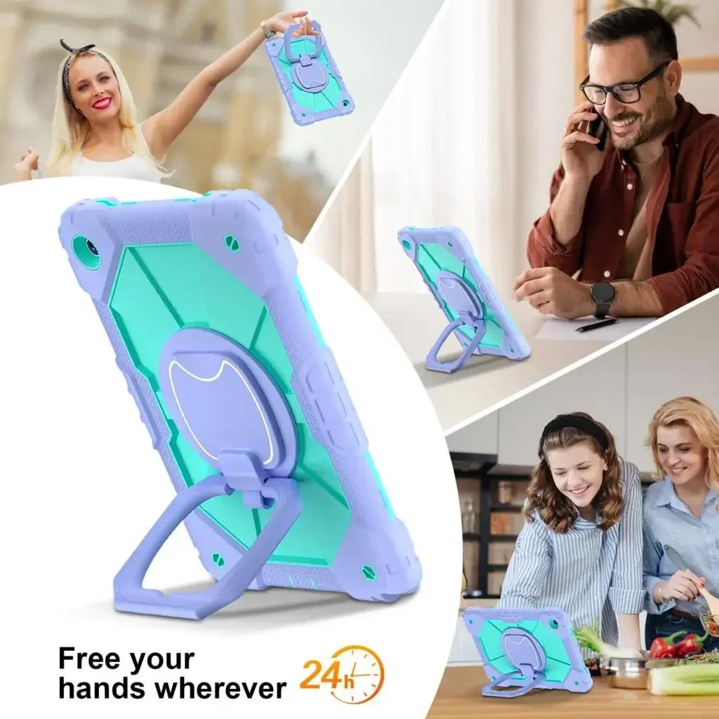 Stoßfeste Hülle Für Samsung Galaxy Tab A9 8,7" Cover A9 Plus 11" SM-X110 X210 X216B A8 10,5" X200 X205 A7 Lite T220 T225