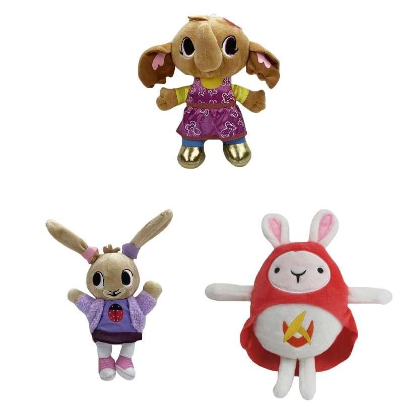 Niedlicher Cartoon-Stil Plüschtier Elefant Panda Ameise Gelbes Kaninchen Geburtstagsgeschenk