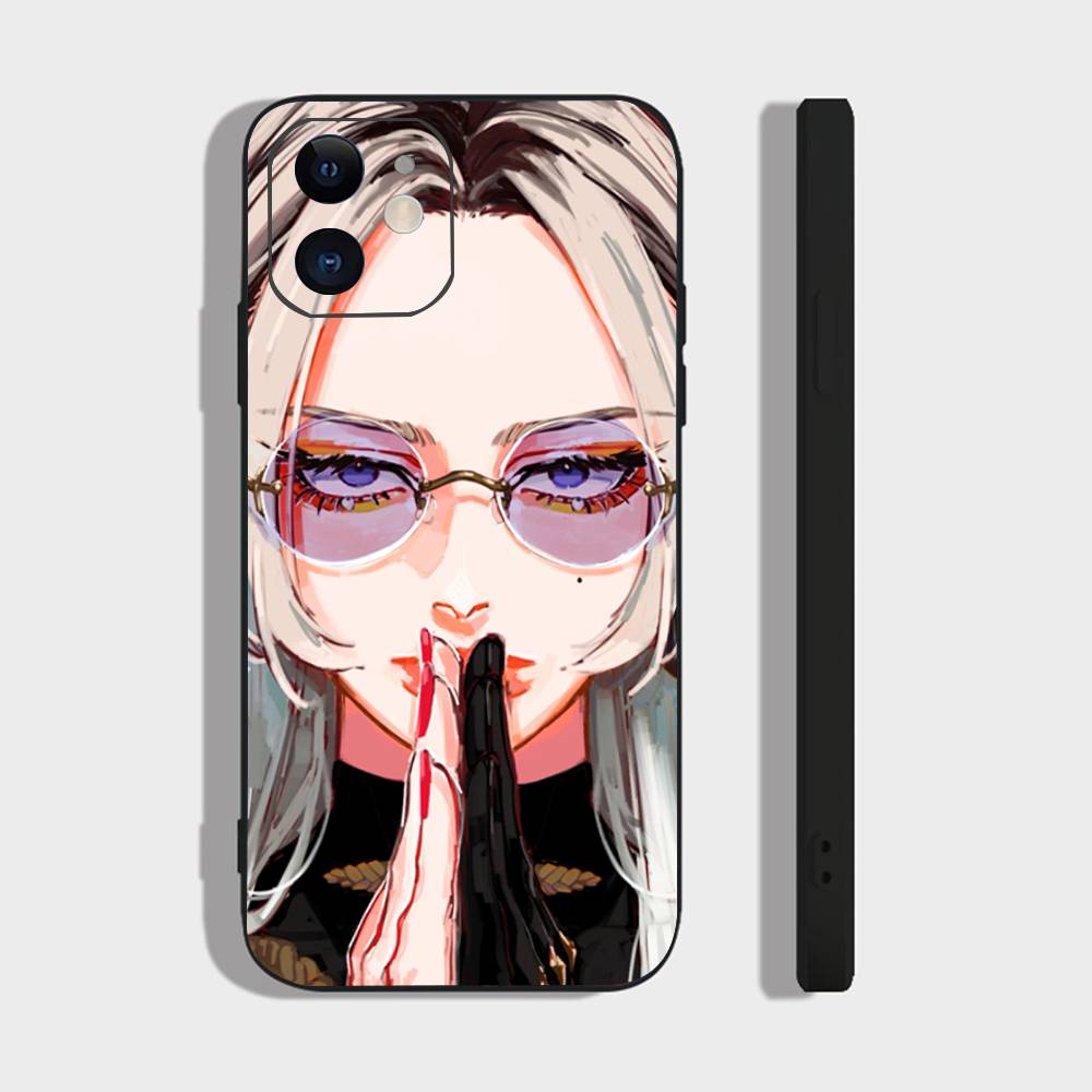 Tao S-Saotome Manga G-Gokurakugai Phone Case For IPhone 17 Air 16 15 14 13 Pro Max 11 12 Black Silicone Cover