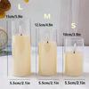 Flameless Electric Candles Light Acrylic Battery Flickering Fake Tealight Candle Halloween Wedding Christmas Decoration 2025 NEW