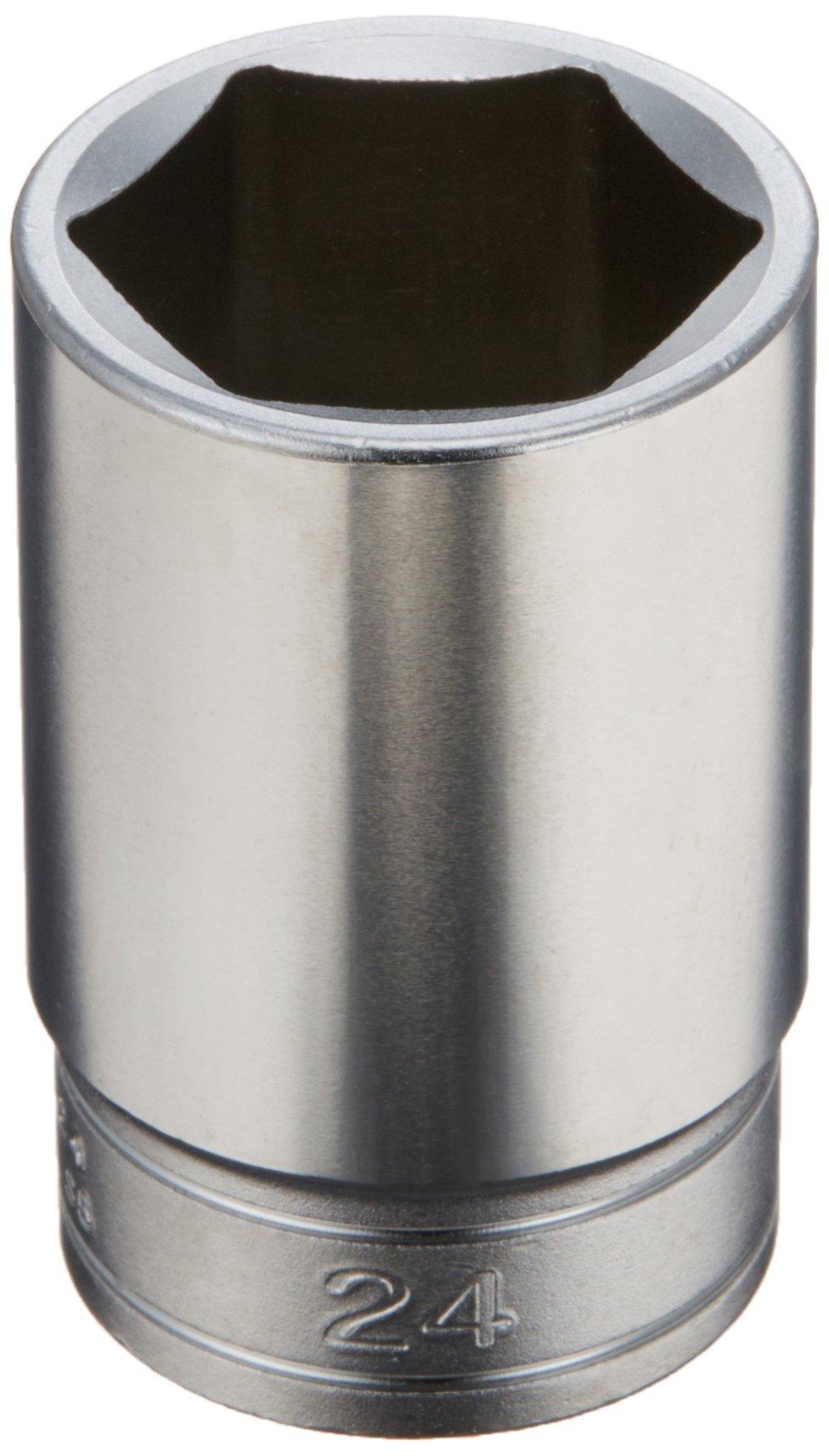 

Kyoto Tool Socket 24mm B3M24 (KTC) 9.5mm (3/8 inch) Semi-Deep (Hex)