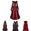 Elegant Vintage Masquerade Party Dress Women's Gothic Medieval Costume