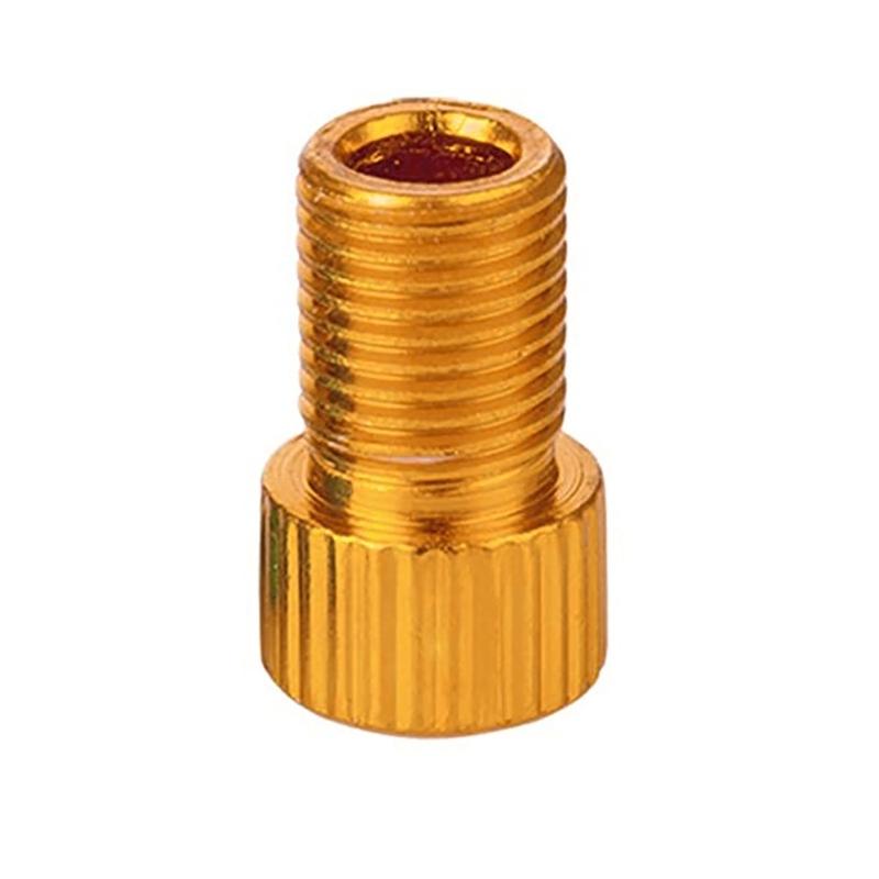 4 Pcs Bicycles Valves Adapters Presta to Schrader Bike Valves Converters Bike Tire Inflatable Connector Road Bike Parts
