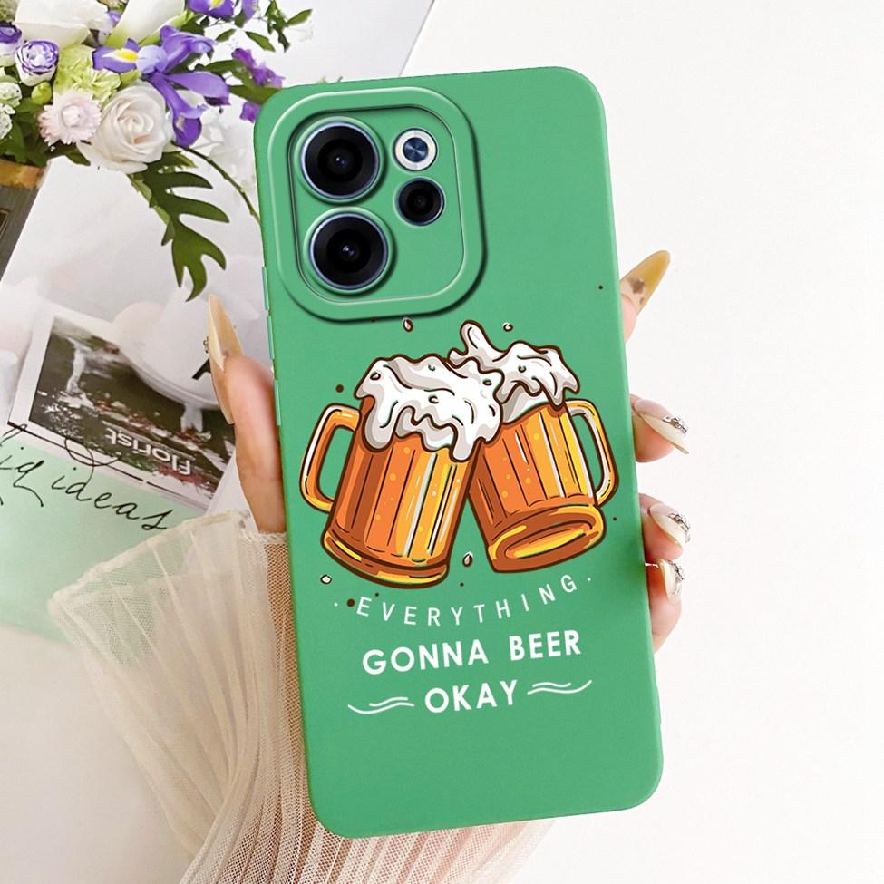 For Oppo CPH2801 Phone Case For Oppo Reno 15F Casing Silicone Luxury Fashion Flowers Kawaii Cute Painted Cover For Oppo Reno15 F