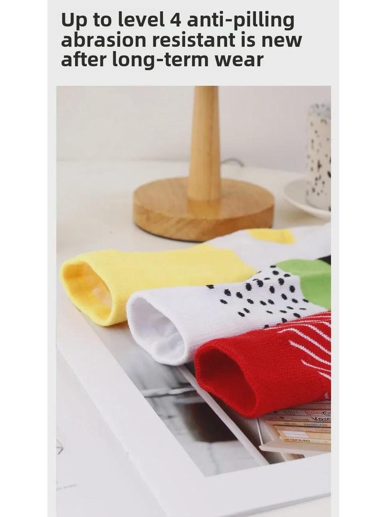Women's Autumn & Winter Sushi Socks: Pure Cotton, Long, Sweat-Absorbent, Deodorant. Includes Salmon Gift Box. Hot-Selling Design.