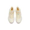 Anta Magic Cement Cushioning Slip Resistant Abrasion Resistant Low top Basketball Shoes Women's Beige Yellow 922321610S-2