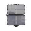 9 Compartments Plastic Box of Rigs Hooks Hooks Baits for Fishing
