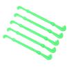 5Pcs Portable Fishing Line Knot Tool Green Plastic Hook Knot Tying Tool Fishing Gear