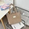 Tote Bag With Heart Pattern And Cotton Lining For Daily Use