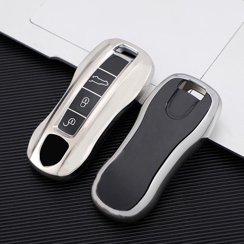 Compatible Porsche Key Case Shell for New and Old Models - 20 Cayenne, 911, Panamera.