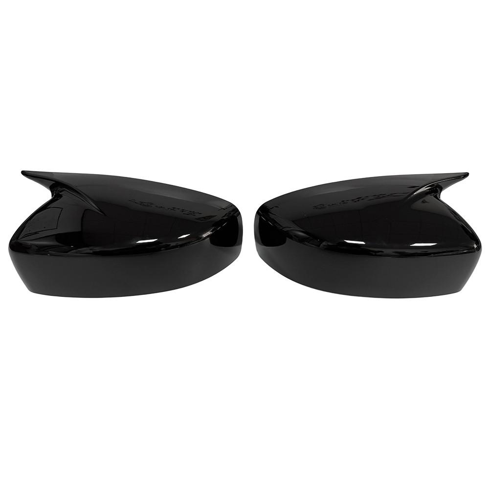 For Infiniti G25 G37 Q40 Q60 2009-2015 Car Sticker Rearview Side Mirror Cover Wing Cap Exterior Door Rear View Case Trim Carbon
