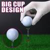 Golf Tees Golf Tees 3 1/4'' Unbreakable Transparent Acrylic Long Golf Tees Bulk With Big Cup & 8 Prongs Golf Accessories For Men
