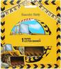 Banner Garland Construction Excavator Concrete Mixer Birthday