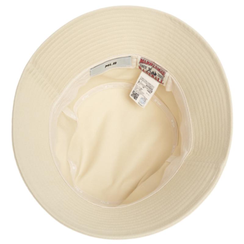 MLB Cotton Bucket Hats Unisex Beige Fashion 3AHT6602N-50BGL