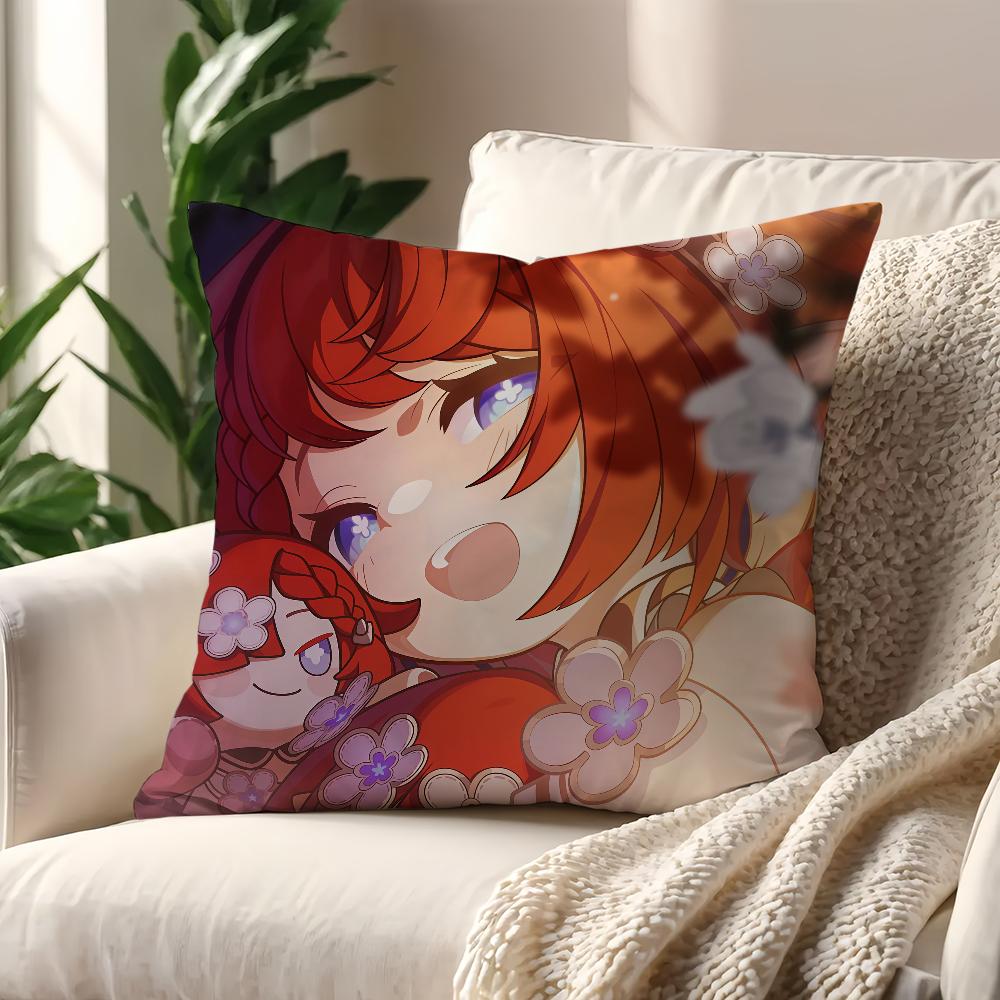 Game Honkai Star Rail Tribios cushion cover Pillow Cover Decoration Room Home Sofa living Office Car Nordic Simplicity