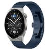 For Huawei Watch GT 3 Pro 43mm 20mm One Bead Butterfly Buckle Metal Steel Watch Band