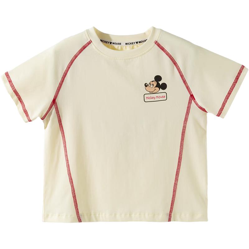 Disney Mickey Cool-Touch Colorblock Boys T-Shirt 130/64 абрикосовый