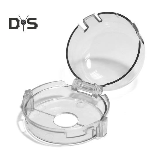 1/2/4/6 Stuks Transparante Gasfornuis Knop Beschermer Stofdicht Babyproof Keuken Magnetron Schakelaar Knop Vergrendeling Beschermer Kinderveiligheid Bescherming Ovenknop