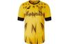 New Balance T-Shirts Men's Yellow V-neck Moderate MT231266-ESS