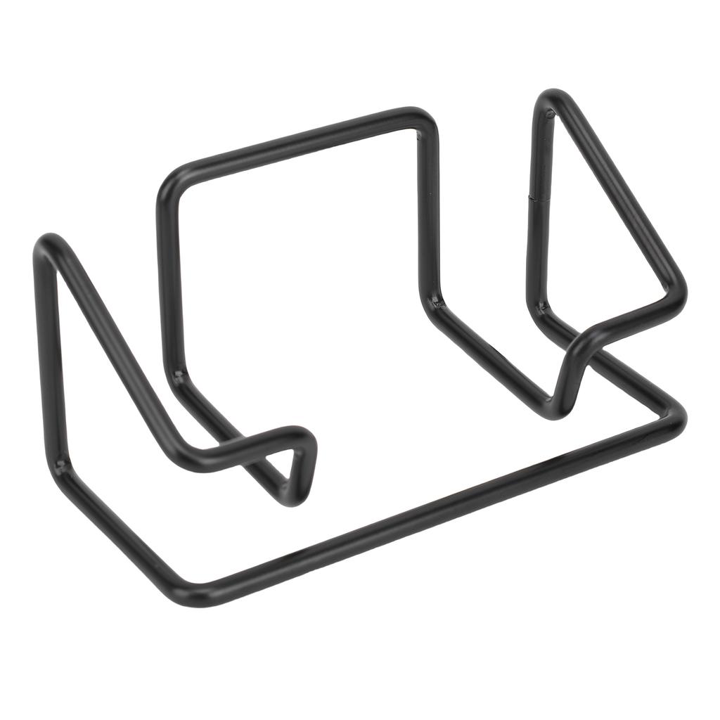 5 Pcs Desk Business Card Holder Large Capacity Iron Name Card Display Stand for Office