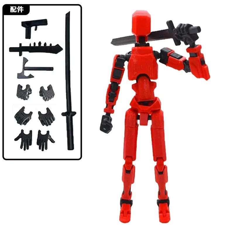 Multi-Jointed Movable Shapeshift Robot 3.0 3D Printed Mannequin Dummy Action Model Doll Toy Parent-children Game For Kids Gifts