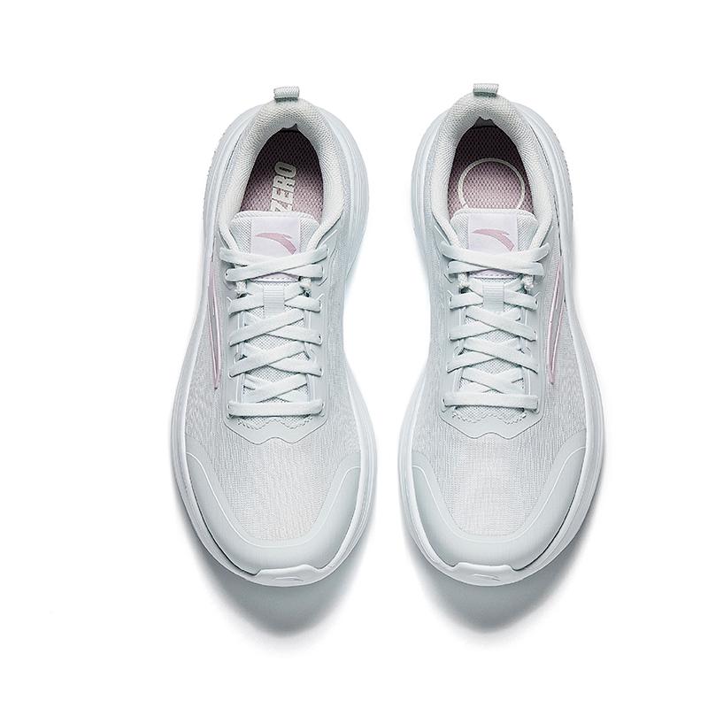 Anta Fly Fast Comfortable Upgrade Height Increasing Lightweight Breathable Low Top Casual Running Shoes Women sneaker White 922535508-3