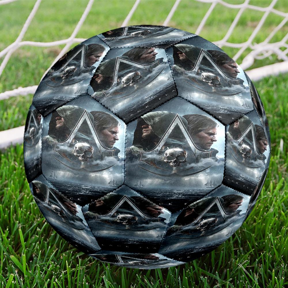 Assassin's Creed Theme Size 5 Soccer Ball, Suitable for Both Indoor and Outdoor Matches, a Gift Suitable for Everyone.