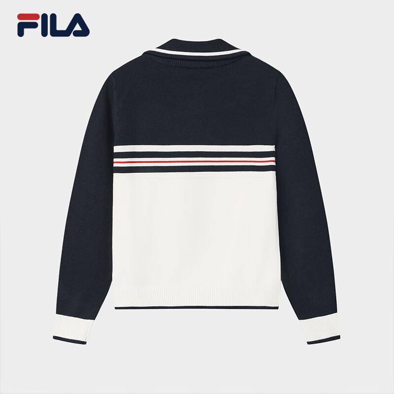 Fila Women's Colorblock Lapel Sweater