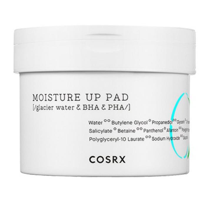 COSRX One Step Moisture Up Pad 70 Sheets – Hydrating Daily Skincare
