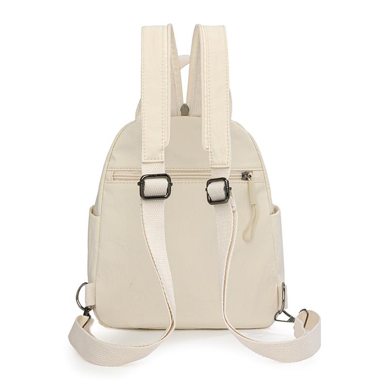 Unifarbener wasserabweisender Rucksack Multifunktionale Brusttasche Umhängetasche