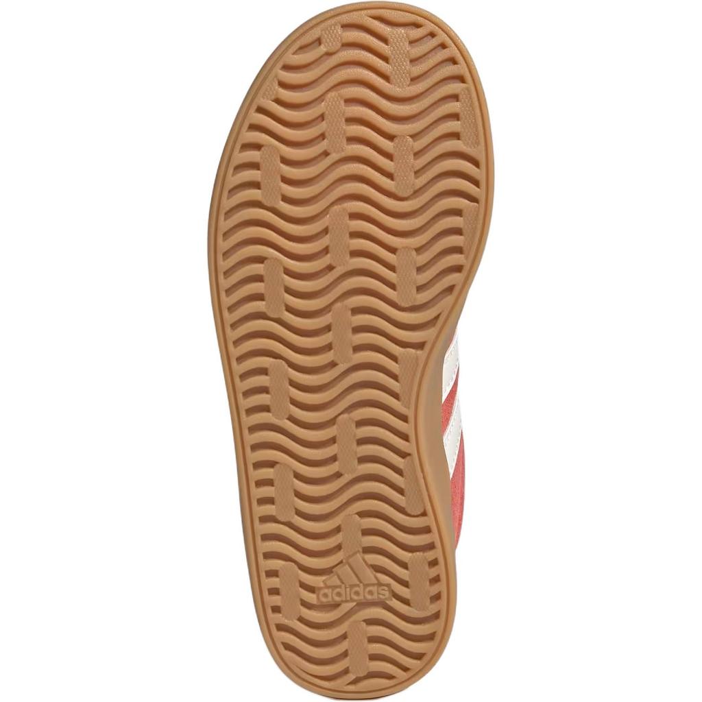 Adidas VL Court 3.0 Suede Comfortable Soft Support Low Top Kids Skate Shoes Kids Sneakers Red JR2214