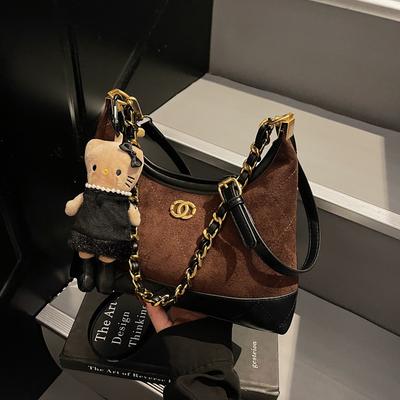 Neue Diamantketten-Tasche Damenmode vielseitige Unterarmtasche Schultertasche Umhängetasche