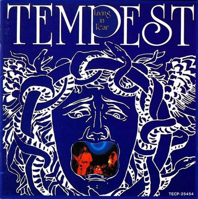 CD TEMPEST  Living In Fear TECP25454 Bronze 1990 Japan Rock Used